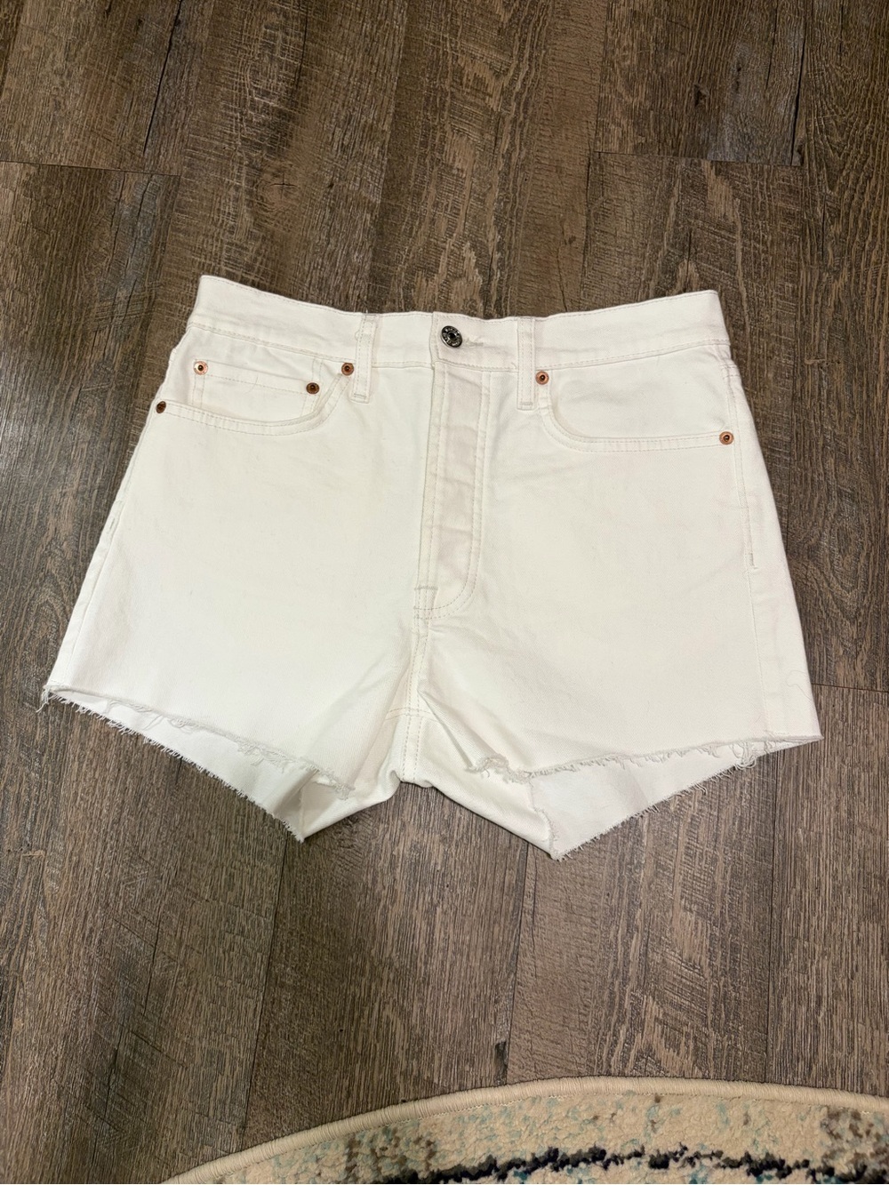 NWOT- Jessica Simpson White Denim Shorts